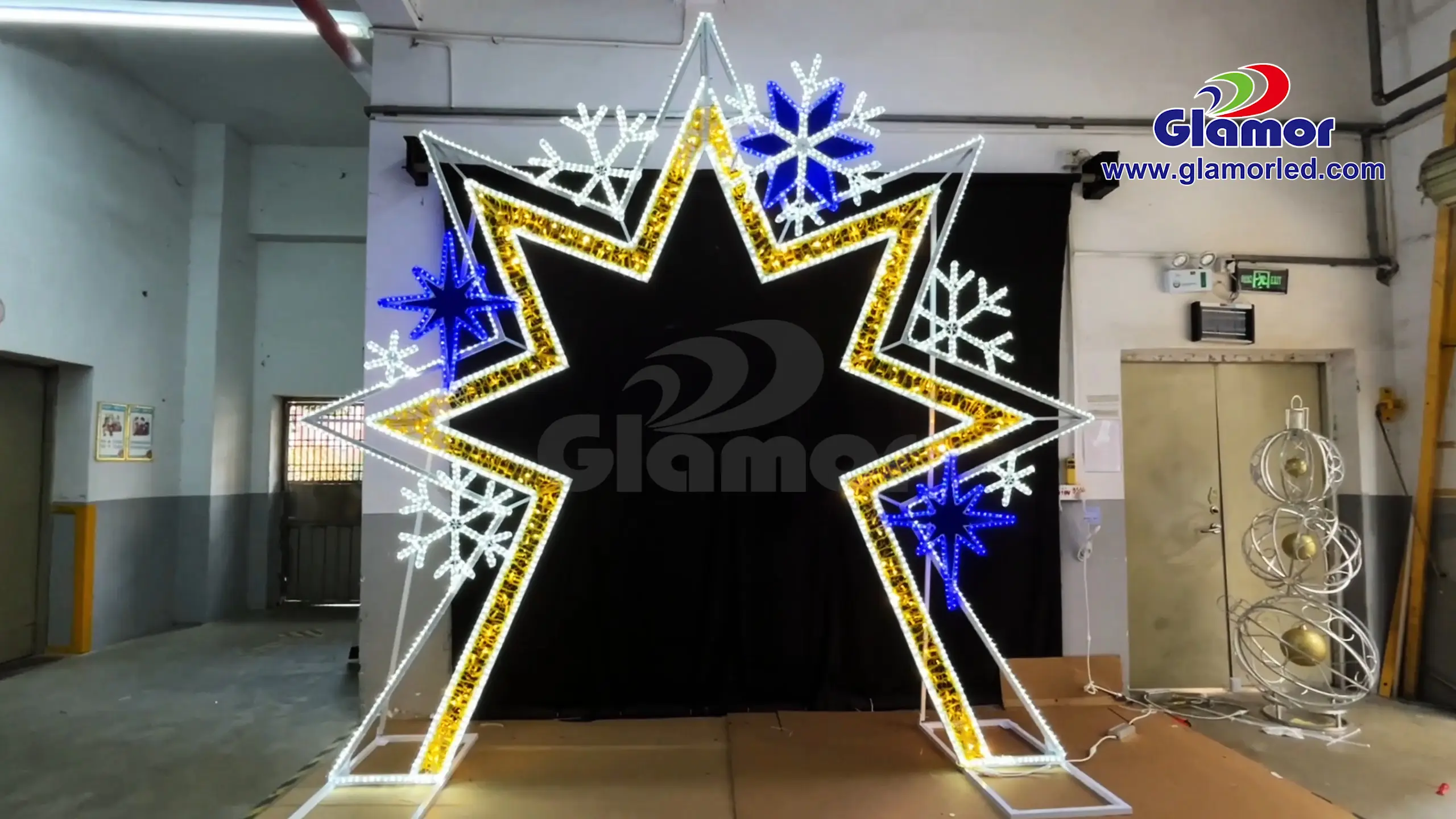 2D OUTDOOR CHRISTIMAS FESTIVAL USAGE LED MOTIF DECORATION LIGHTS|GLAMOR MANUFACTURER 1