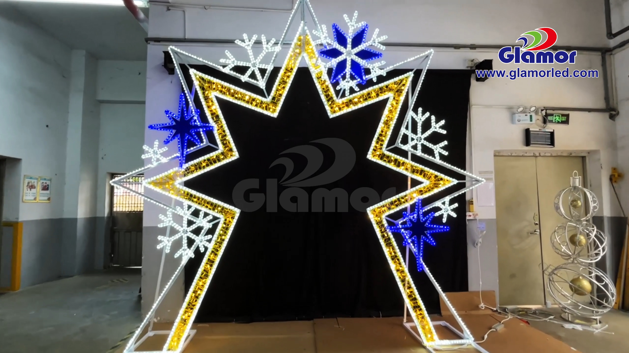 2D OUTDOOR CHRISTIMAS FESTIVAL USAGE LED MOTIF DECORATION LIGHTS|GLAMOR MANUFACTURER 2