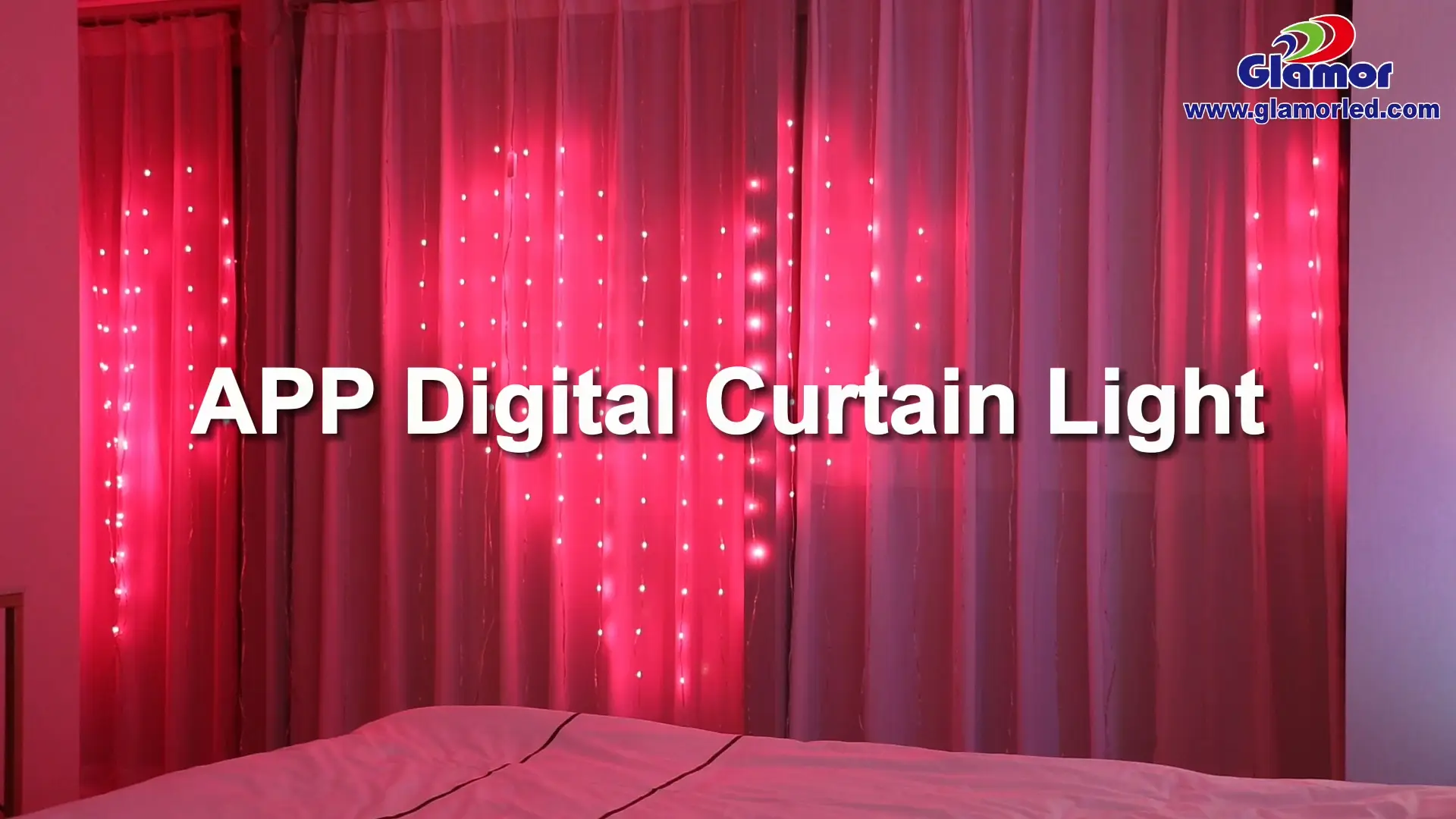 Jednoduchá DIY aplikácia digitálna RGB farebná dekorácia LED závesové svetlo Glamour Manufacturer 1