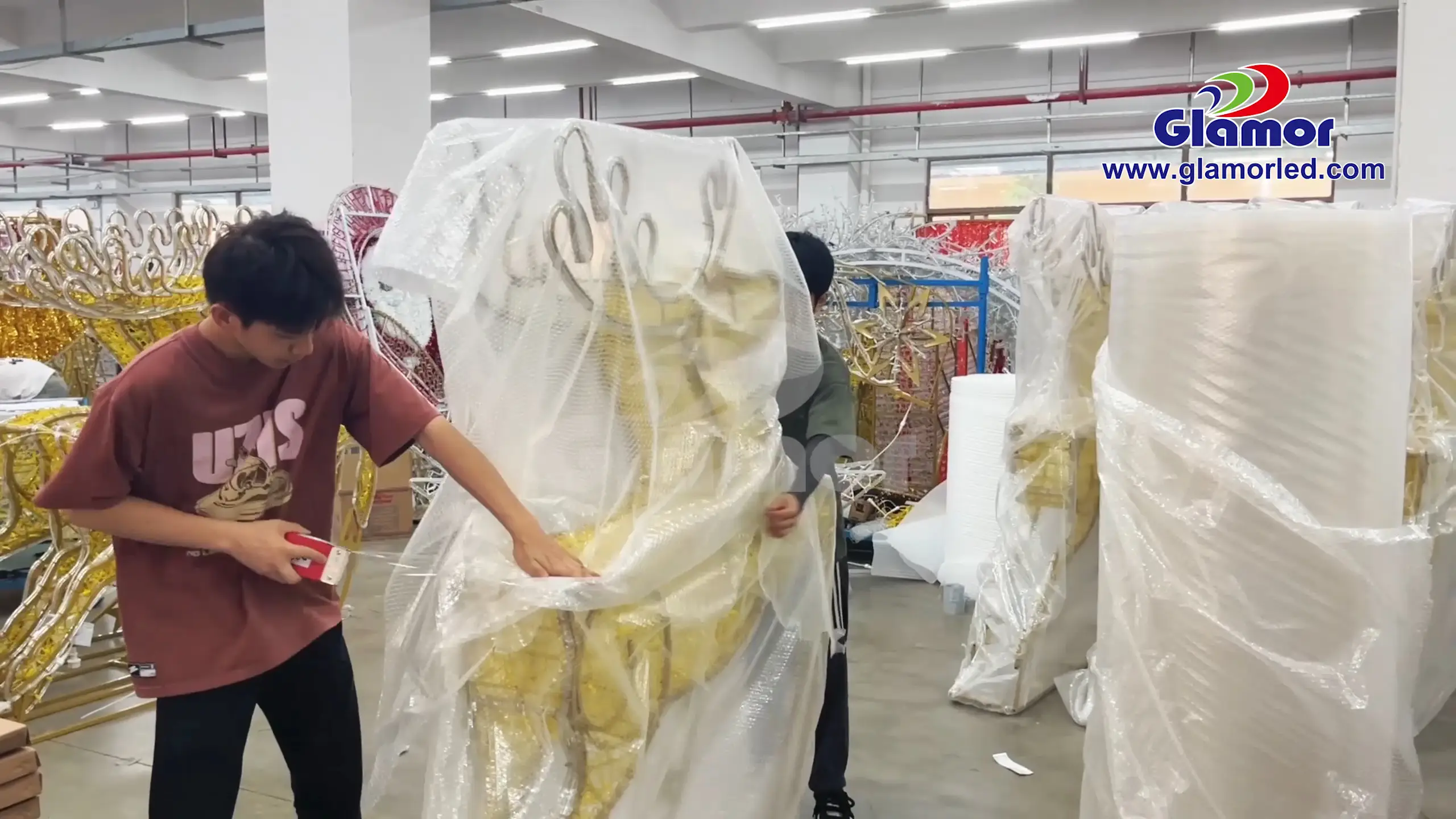 3D 2D IP65 dekoratyvinis apšvietimas „Festival Mall“ LED ekranų šviestuvams, profesionaliems gamintojams | „Glamour“ 1