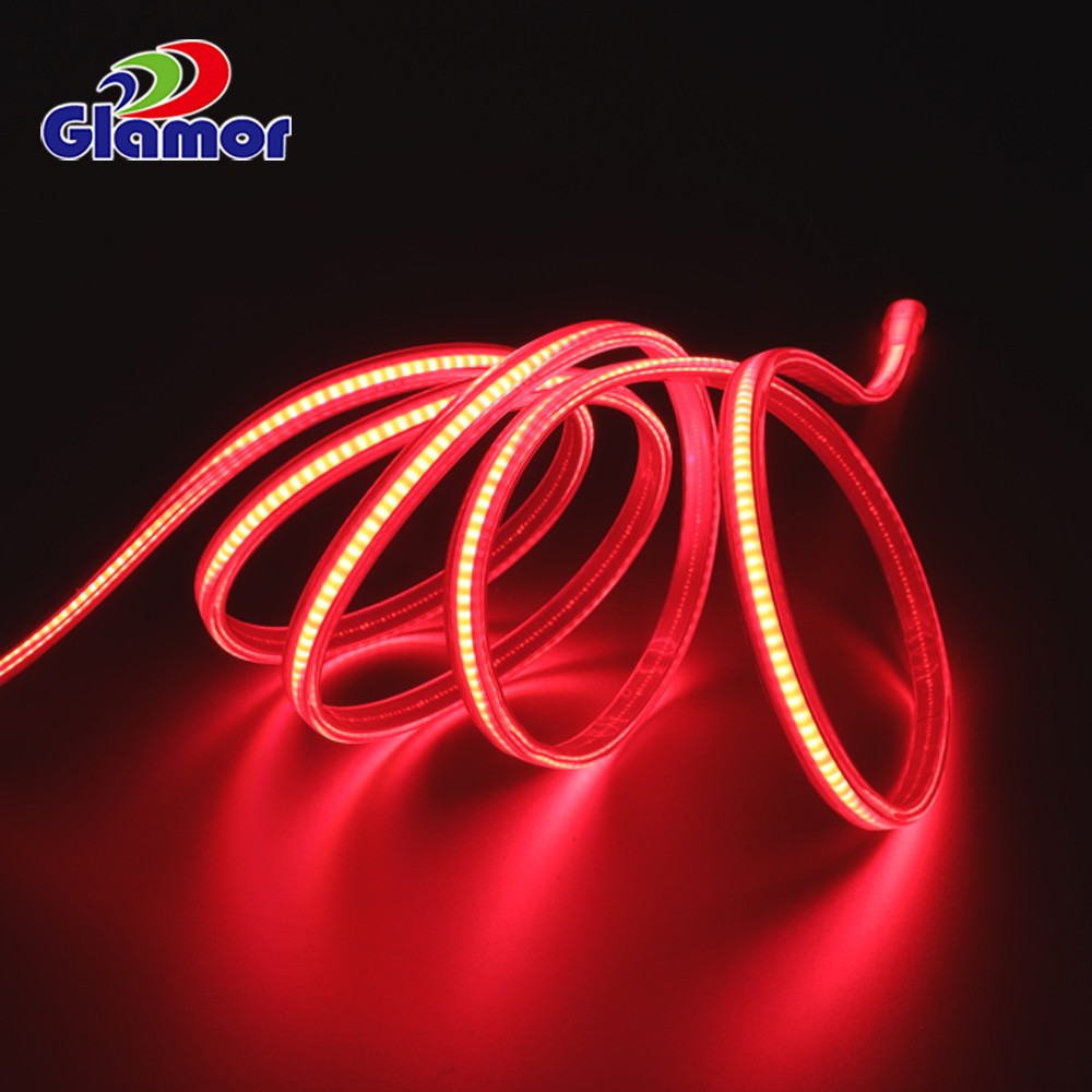LED strip cob mwanga nje waterproof na colorful PVC -Glamor taa 12