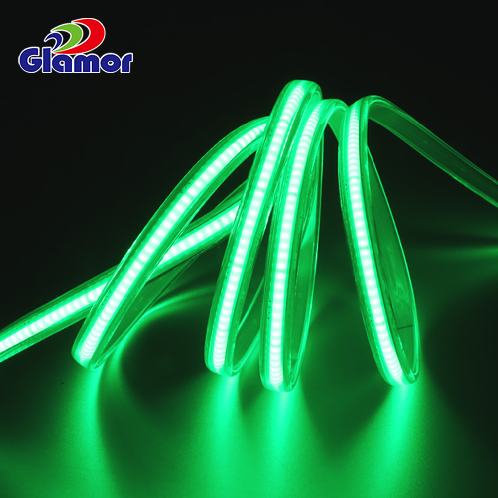 LED strip cob mwanga nje waterproof na colorful PVC -Glamor taa 11