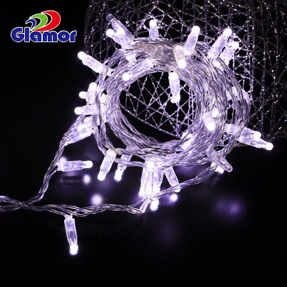 ተጣጣፊ የ LED ሕብረቁምፊ መብራቶች - ብልጭ ድርግም የሚሉ የገና ዛፍ መብራቶች 15