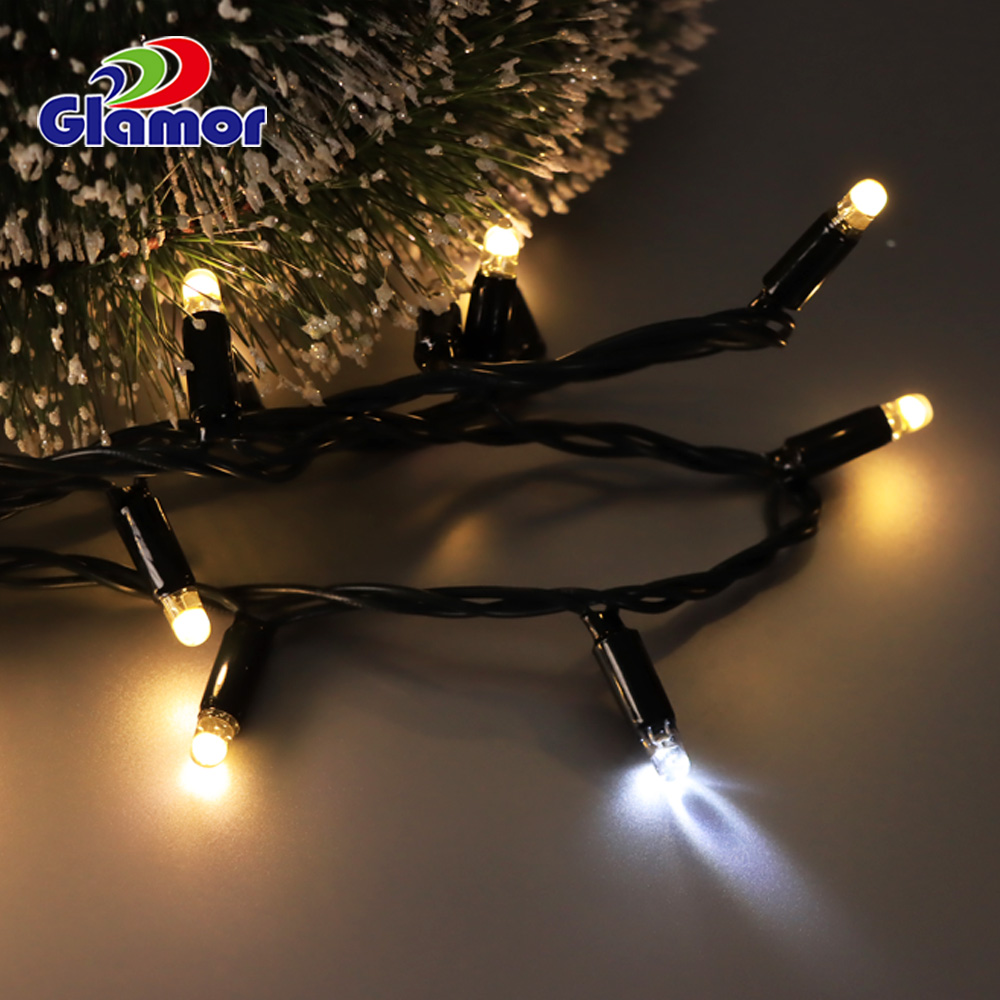 ተጣጣፊ የ LED ሕብረቁምፊ መብራቶች - ብልጭ ድርግም የሚሉ የገና ዛፍ መብራቶች 16