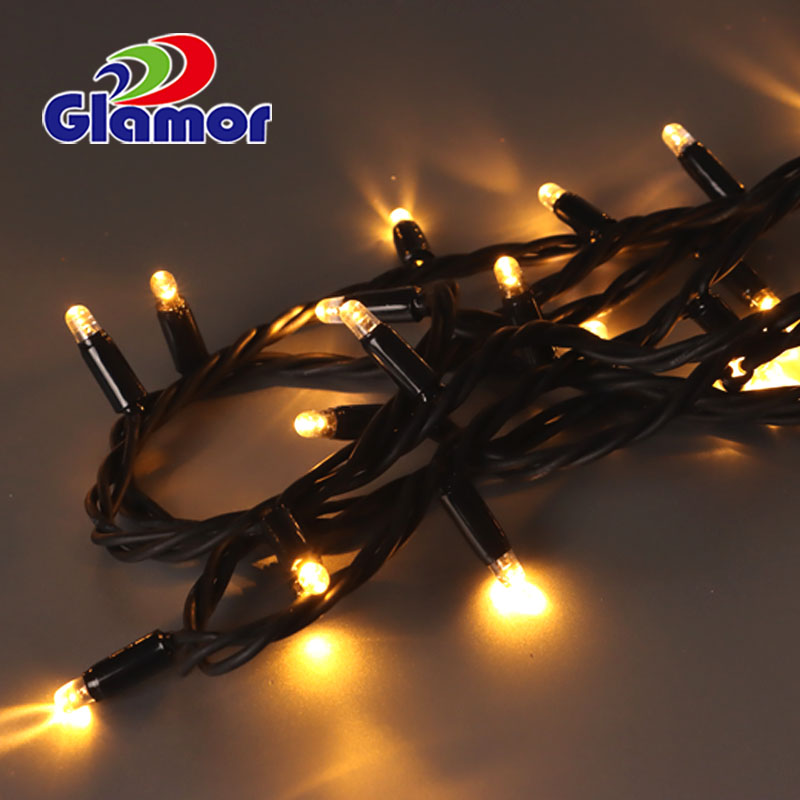Dekoraasje WW Wyt kleur LED ljochtsnoer fee-kettingljocht Bêste profesjonele fabrikant bedriuw Glamour 12