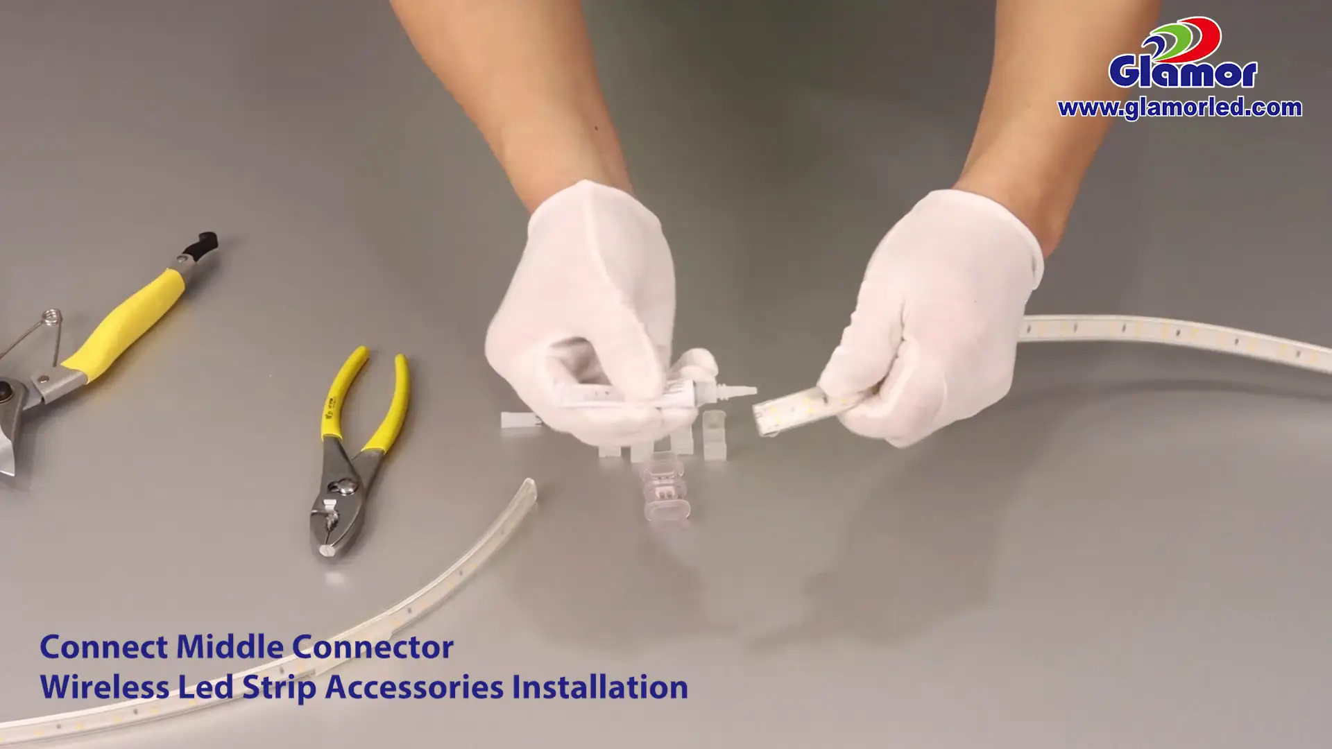 Wireless led strip light power cord installation full detailed instructions 1