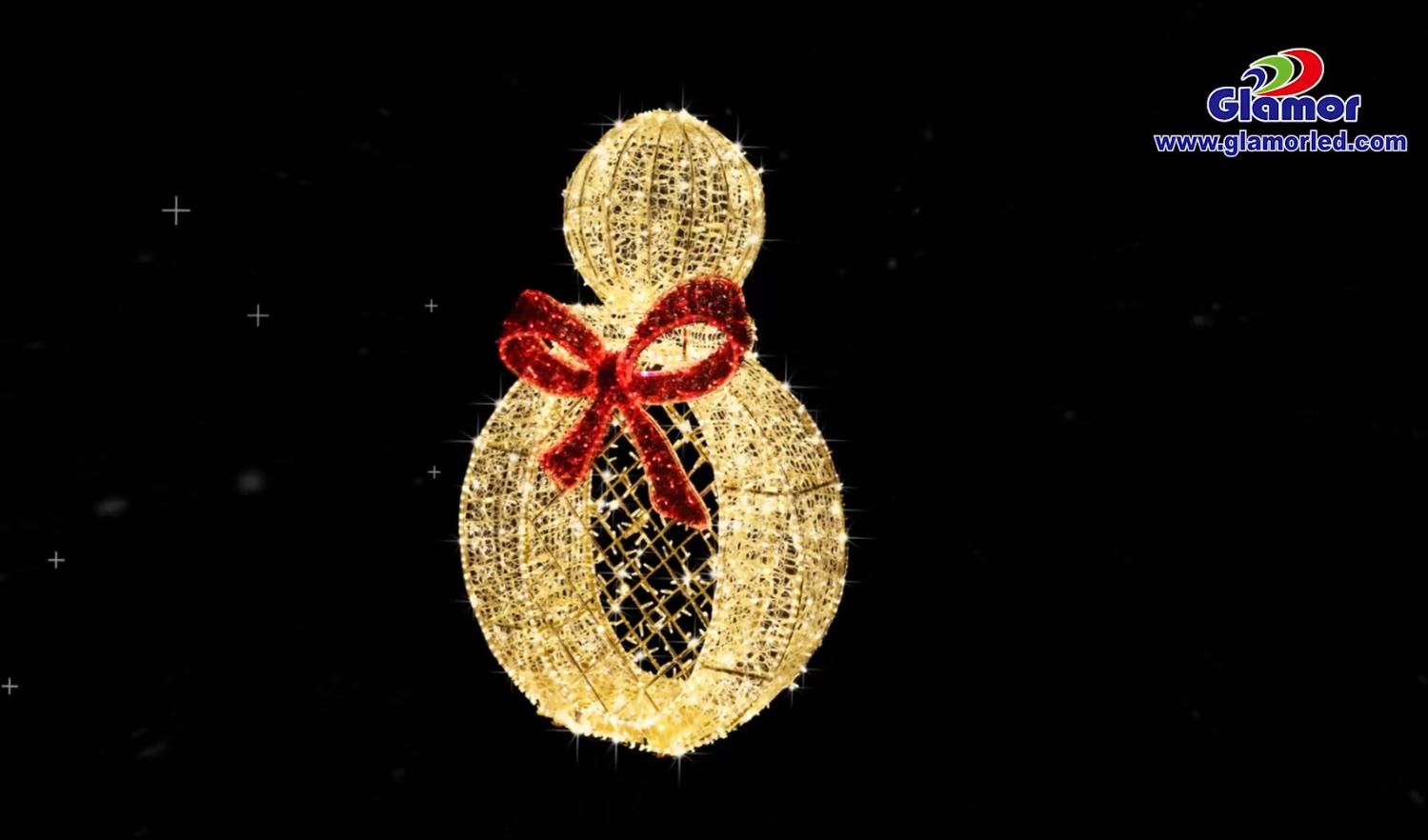 GLAMOR | Κορυφαία χριστουγεννιάτικα φώτα με μοτίβο LED 15