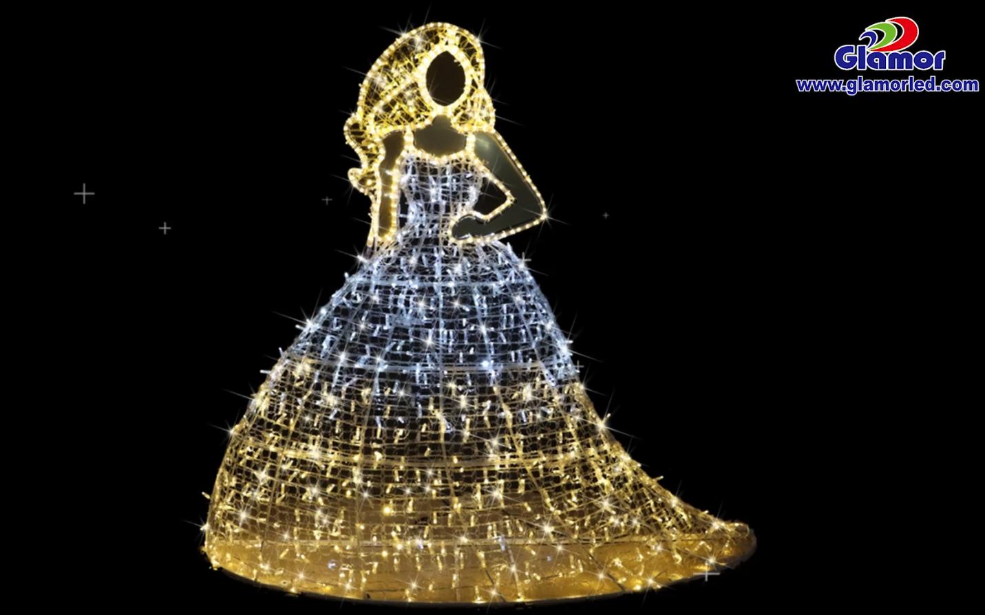 GLAMOR | Κορυφαία χριστουγεννιάτικα φώτα με μοτίβο LED 14