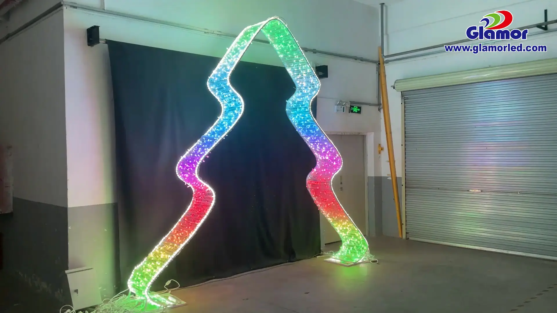 IP65 មិនជ្រាបទឹក 24V Christmas Tree Arch LED Motif Lights Factory - ភាពអស្ចារ្យ 1