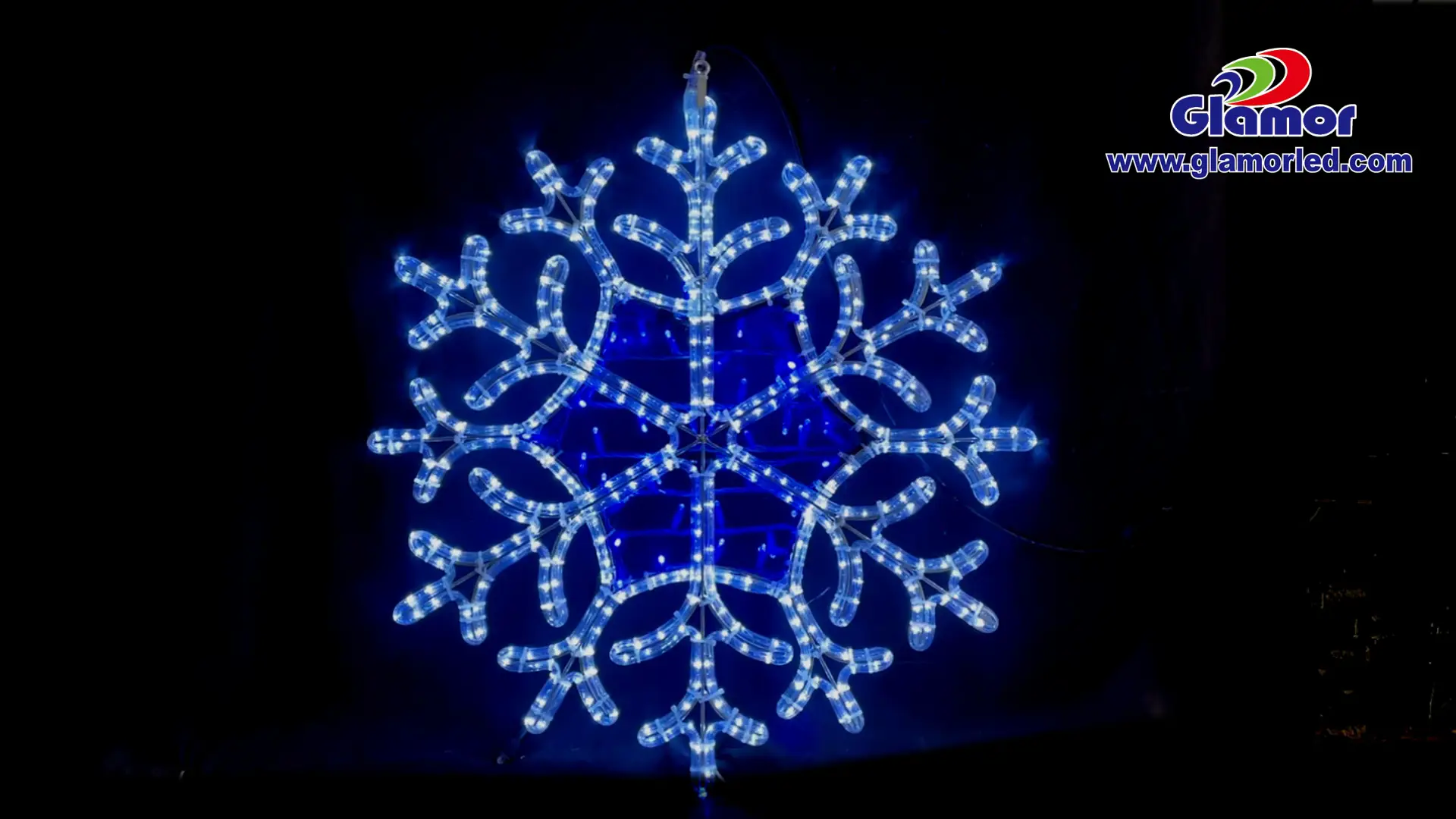 Snöflinga IP65 vattentät modell LED-motivlampor för juldekoration Leverantör och tillverkare | GLAMOR 1