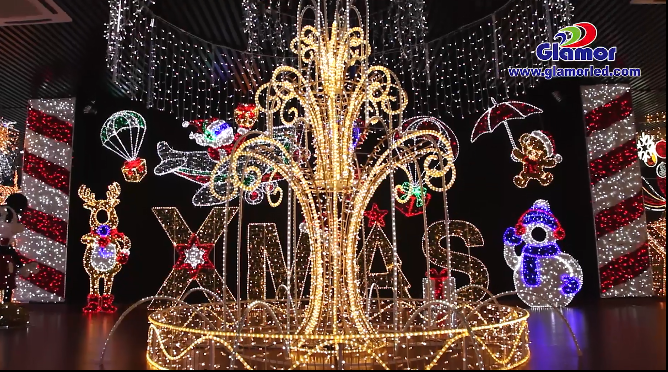 Χριστουγεννιάτικα μοτίβα led σε τιμές χονδρικής | GLAMOR1 5