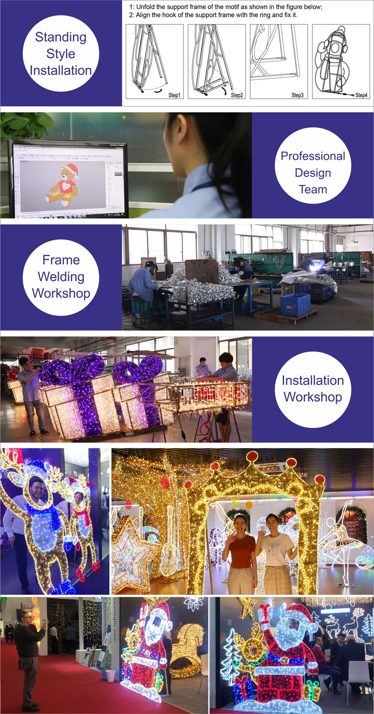 ଖ୍ରୀଷ୍ଟମାସ ସାଜସଜ୍ଜା ପାଇଁ ସୁନା ମୁକୁଟ ସେଲଫି LED ମୋଟିଫ୍ ଲାଇଟ୍ ଯୋଗାଣକାରୀ ଏବଂ ନିର୍ମାତା | GLAMOR 4