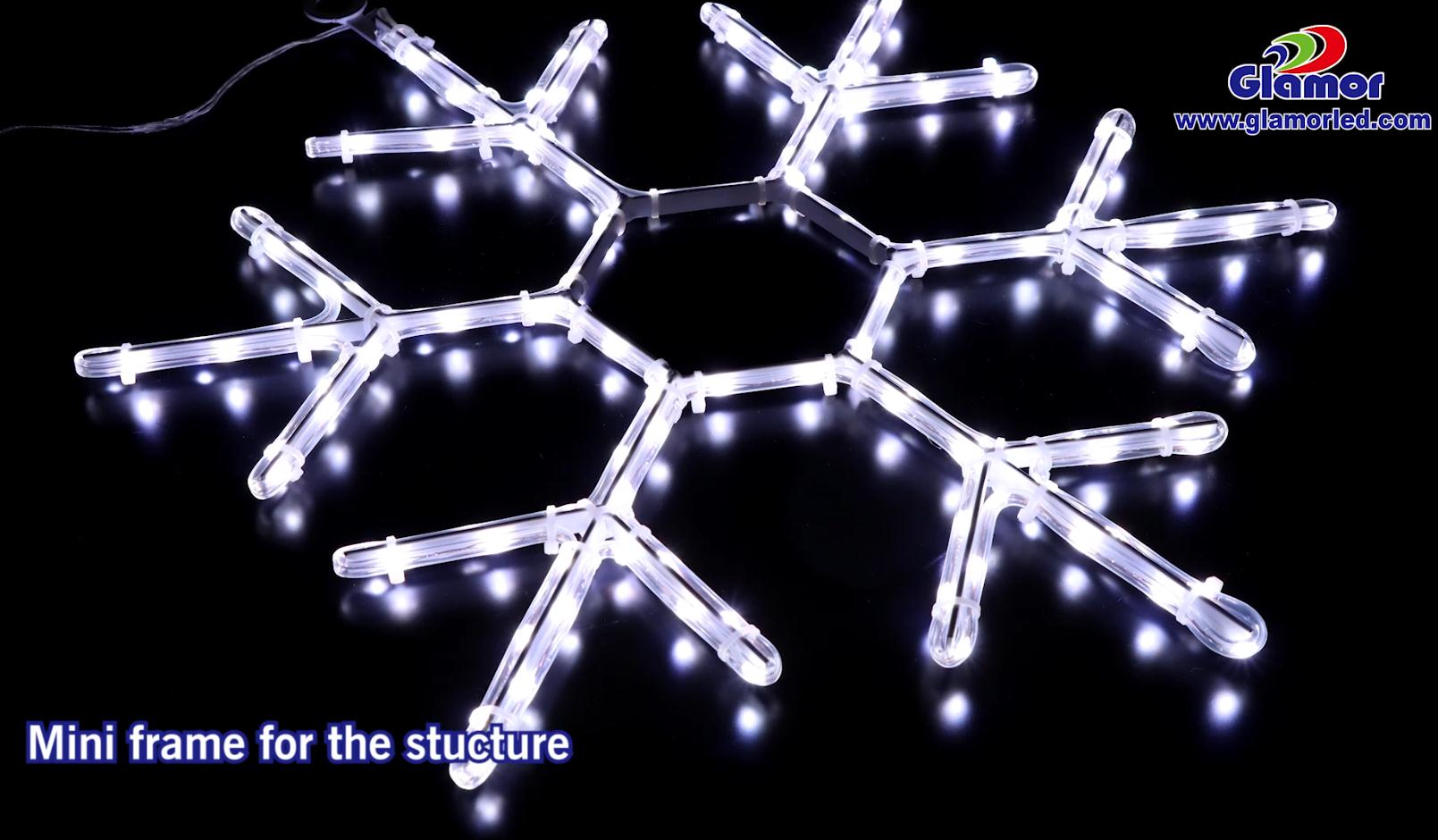 6mm Mini Rope light snowflake Fairy light IP65 High Brightness Soft SMD Inside Supplier & producers | KHANYA 13