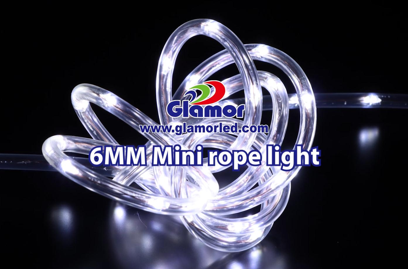6mm Mini Rope light snowflake Fairy light IP65 High Brightness Soft SMD Inside Supplier & producers | KHANYA 9