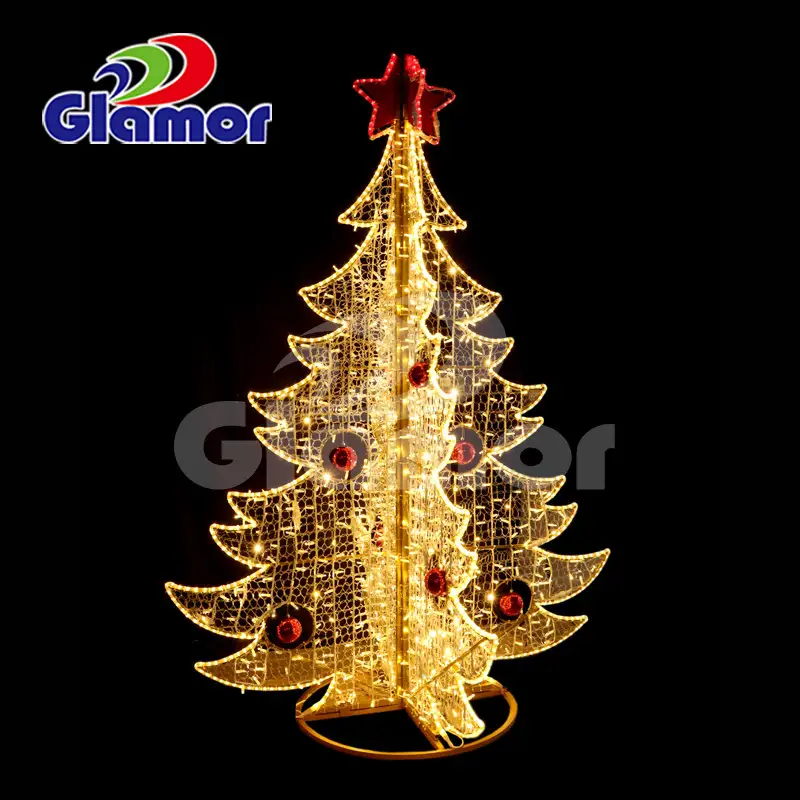 Christmas tree with cross structures: A Dazzling Delight! IP65 1