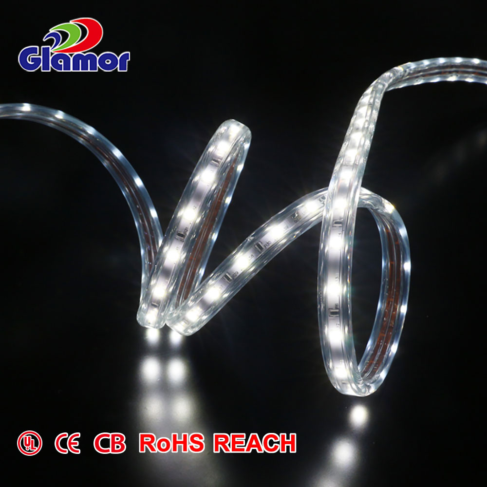 Limyè teren LED deyò ki enpèmeyab 180leds/m, CE, CB, GS, SAA, ISO faktori | GLAMOR 6