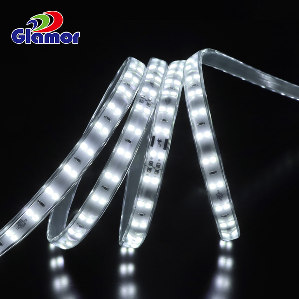 پنروڪ ايل اي ڊي فليڪس پٽي لائيٽ، 230V 20 سينٽي ميٽر شارٽ ڪٽنگ 6500K 120 ايل اي ڊي ڊبل لائين 7