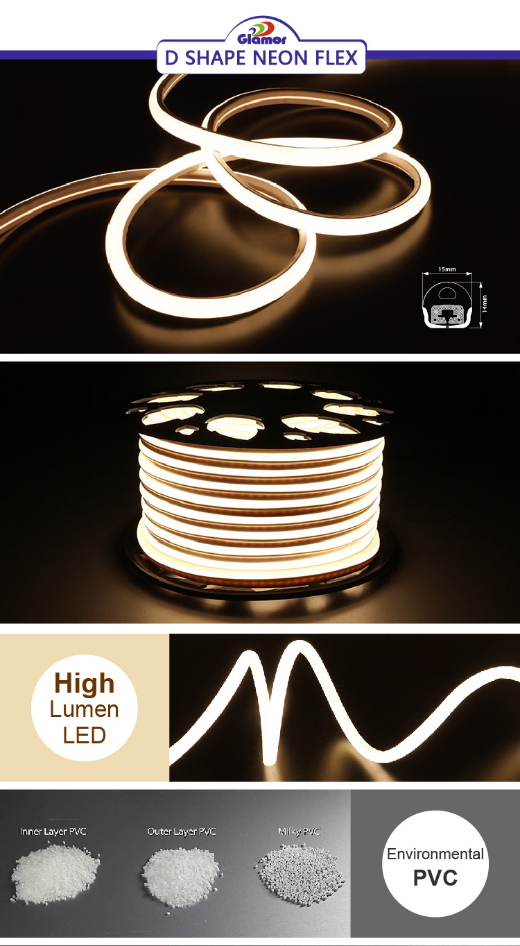 Toptan Fiyatlarla Ticari LED Neon Halat Işığı | GLAMOR 11