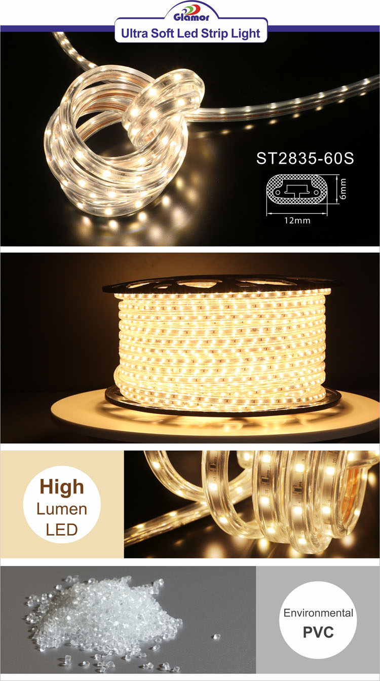 N'èzí Led warara ọkụ 60leds / m, emeputa | Ụtọ 7