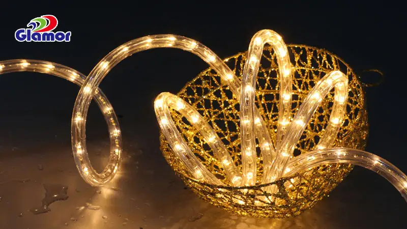 CE Rope Light yokhala ndi bulb ya Flash 1