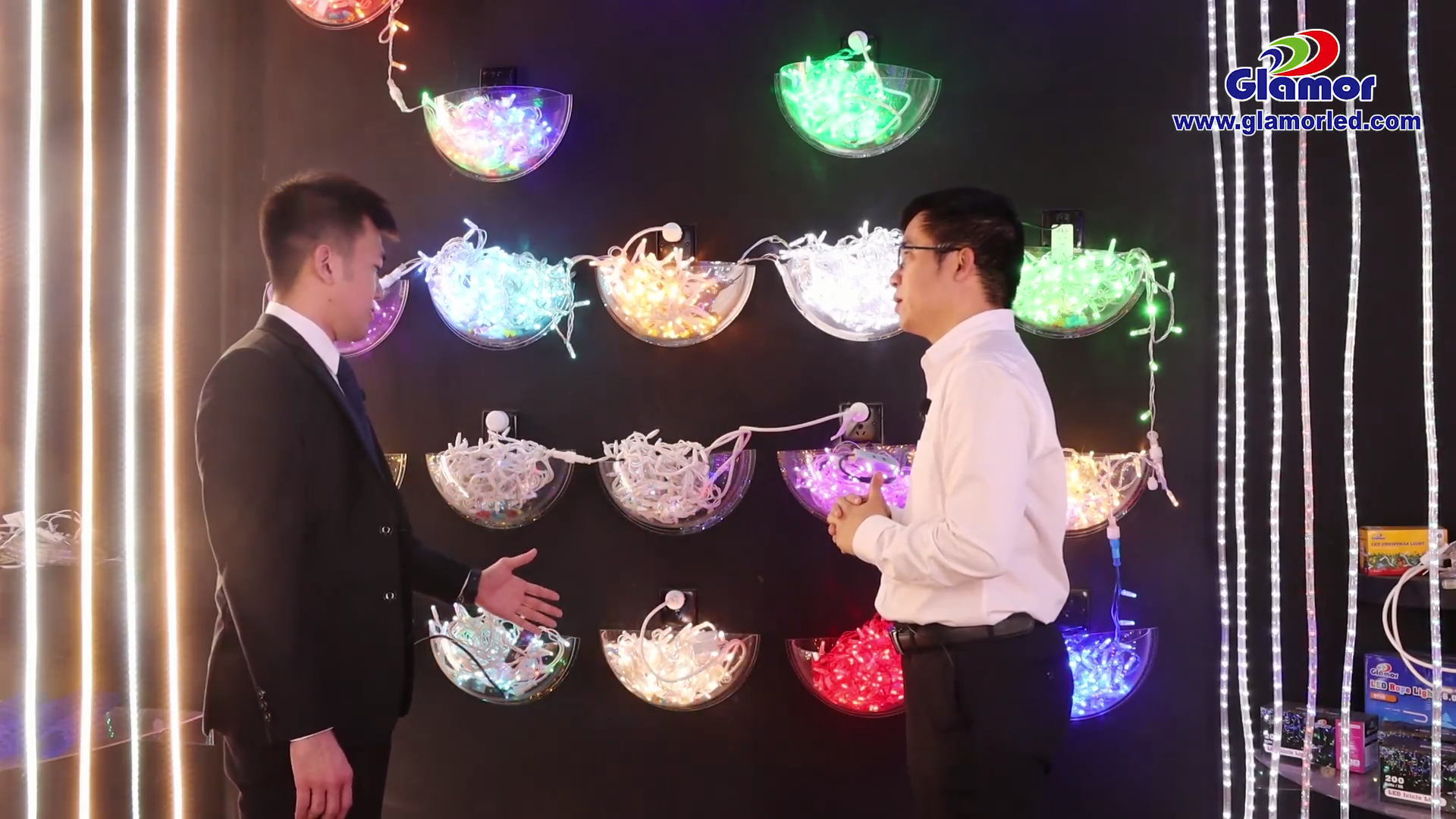  IP65 வெளிப்புற விழா அலங்காரம் CE/ETL சான்றிதழுடன் கூடிய பல வண்ண LED சர விளக்குகள் சப்ளையர் & உற்பத்தியாளர்கள் | GLAMOR