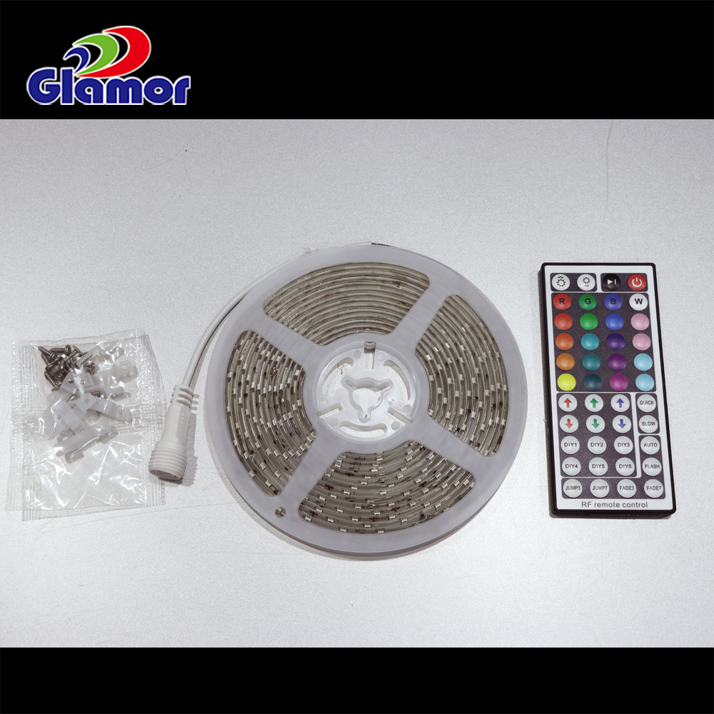 Yatak odası için 12V veya 24V RGB LED şerit ışıklar çok renkli üreticiler 9