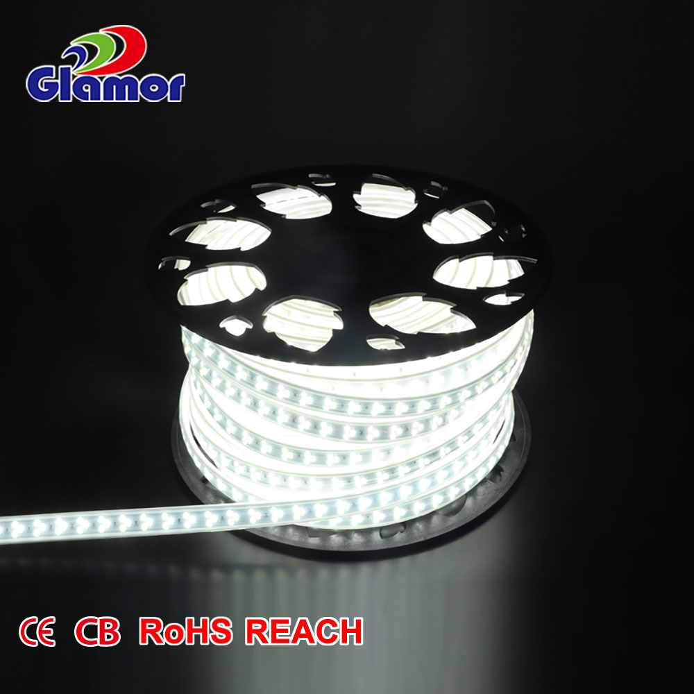 Açık hava ışık şeridi ticari led şerit ışıkları sarı yumuşak ve kısa 220V 230V 110V 120V sarma makarası veya taşıma makarası ile 11