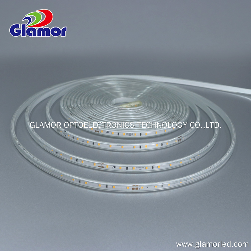 LED şerit ışıklar dış mekan su geçirmez Üretici kısa kesme ünitesi Kalite 2835 60 led/metre GLAMOR 10