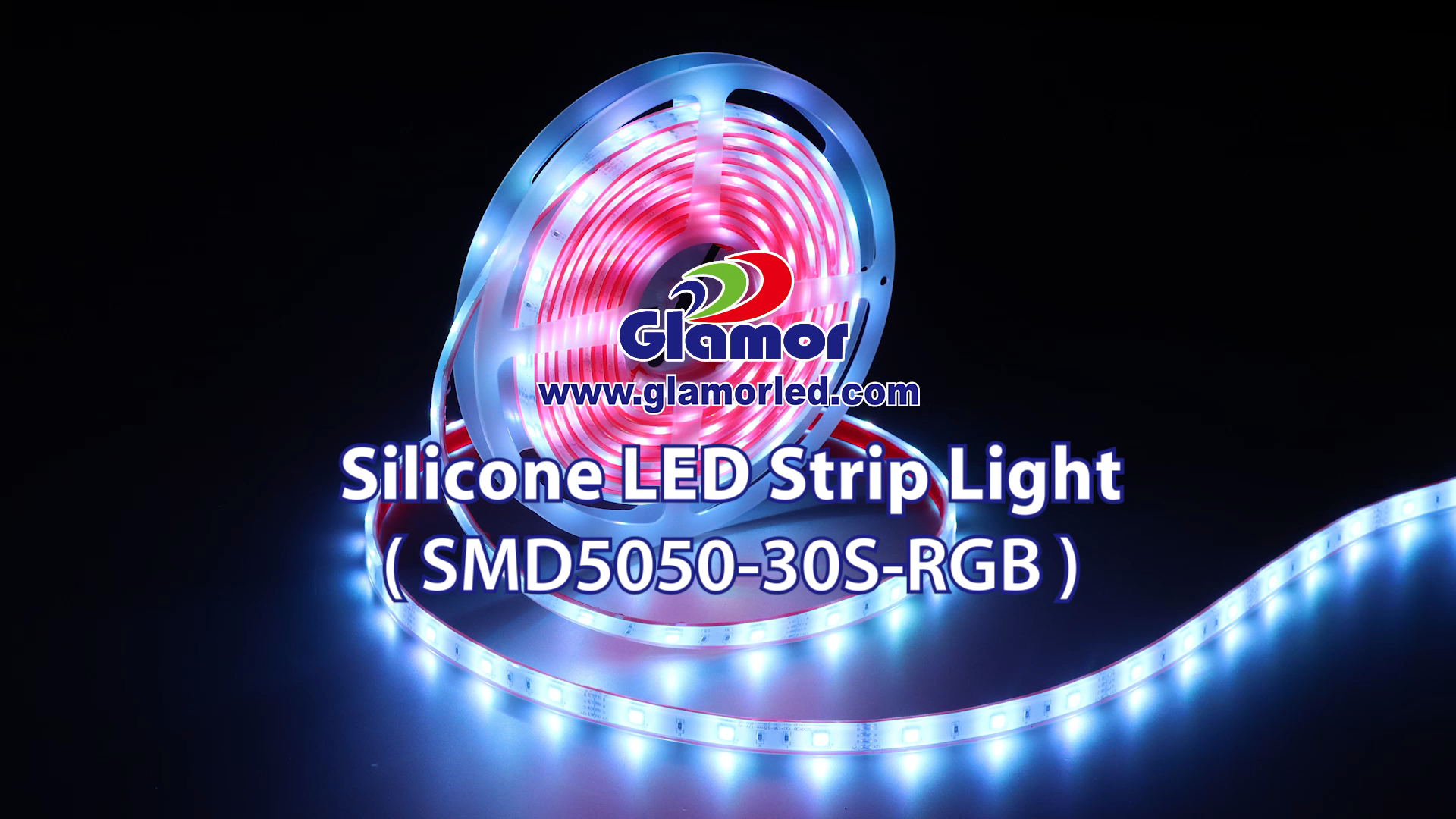  सिलिकन एलईडी स्ट्रिप लाइट SMD5050 30 LEDs/m ग्ल्यामरको परिचय 