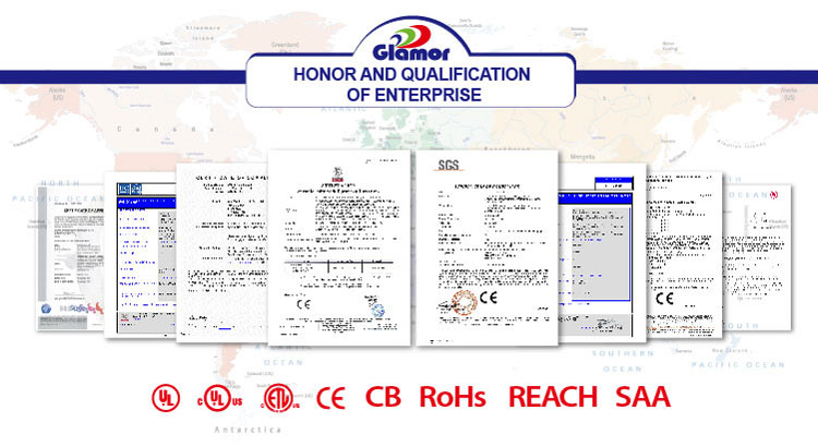 Zakázková venkovní vodotěsná dekorace s certifikací IP67, výrobci RGB barevně měnících LED páskových světel z Číny | GLAMOR 16