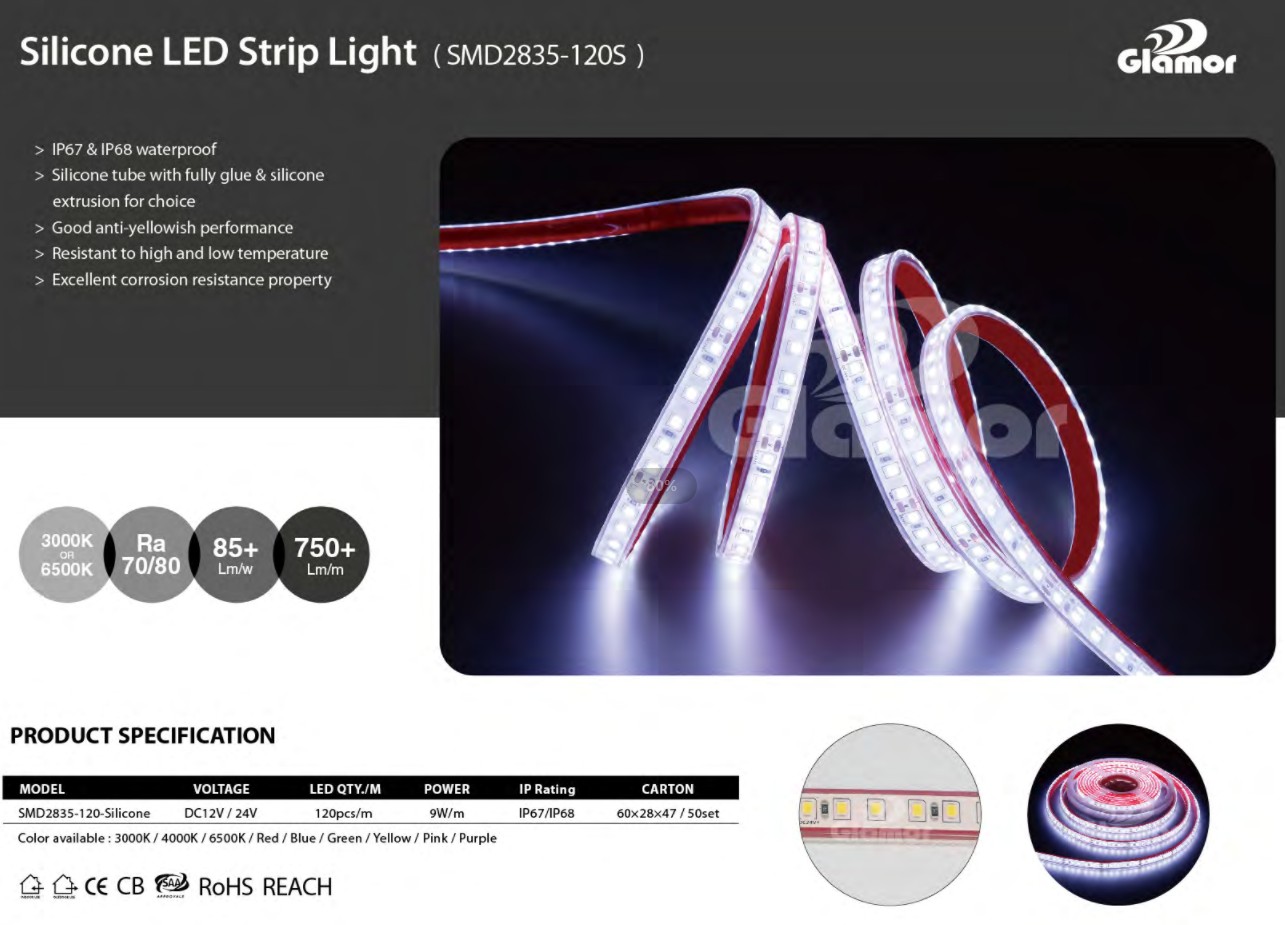 Furnizues të Dritave me Shirit LED prej Silikoni Fleksibël - Drita me Shirit LED të Personalizueshëm 9