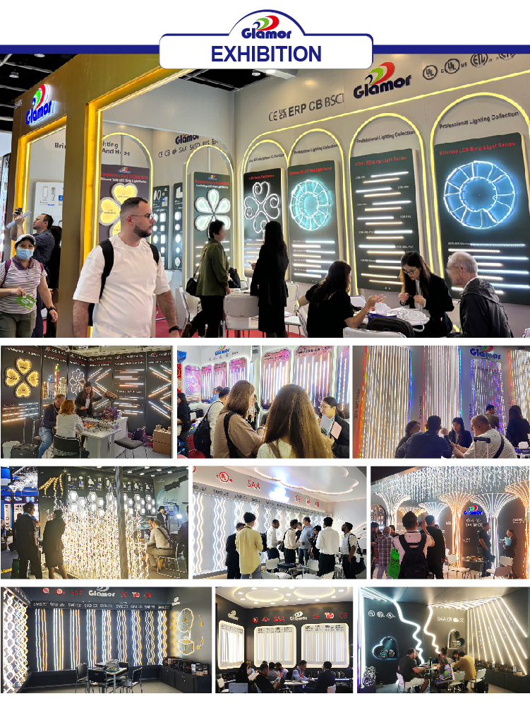 专业品质 IP67 防水硅胶 LED 灯带 SMD 5050 60 灯/米 5 米/10 米 GLAMOR 制造商,始于 2003 年 22