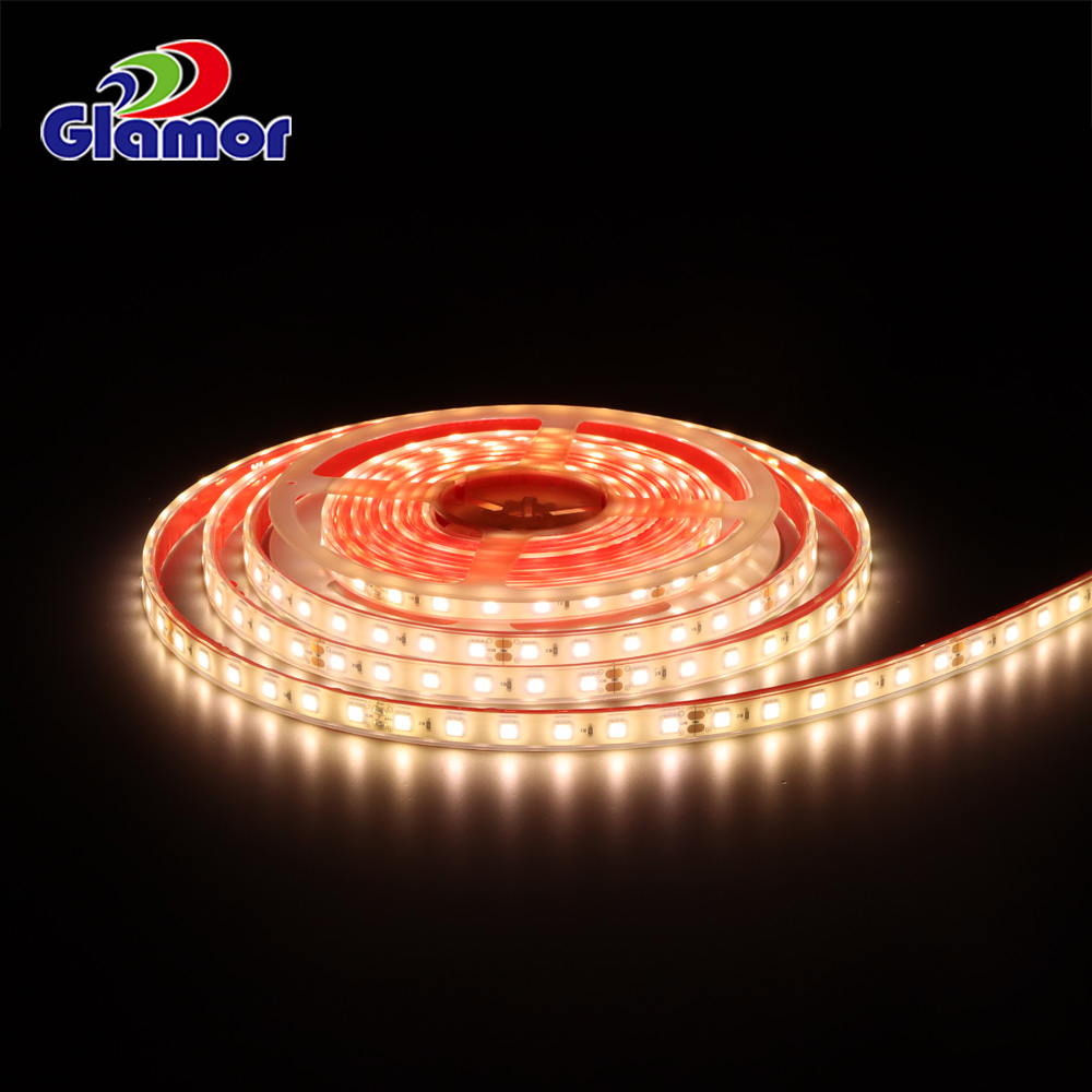 シリコン製 LED ストリップライト 180 LED/m 5m/10m パッケージ IP68 防水 2