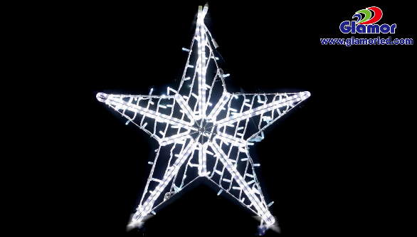 ക്രിസ്മസ് അലങ്കാരത്തിനുള്ള RGB ഇഫക്റ്റ് സ്റ്റാർ IP65 വാട്ടർപ്രൂഫ് LED മോട്ടിഫ് ലൈറ്റുകൾ വിതരണക്കാരനും നിർമ്മാതാക്കളും | GLAMOR 3