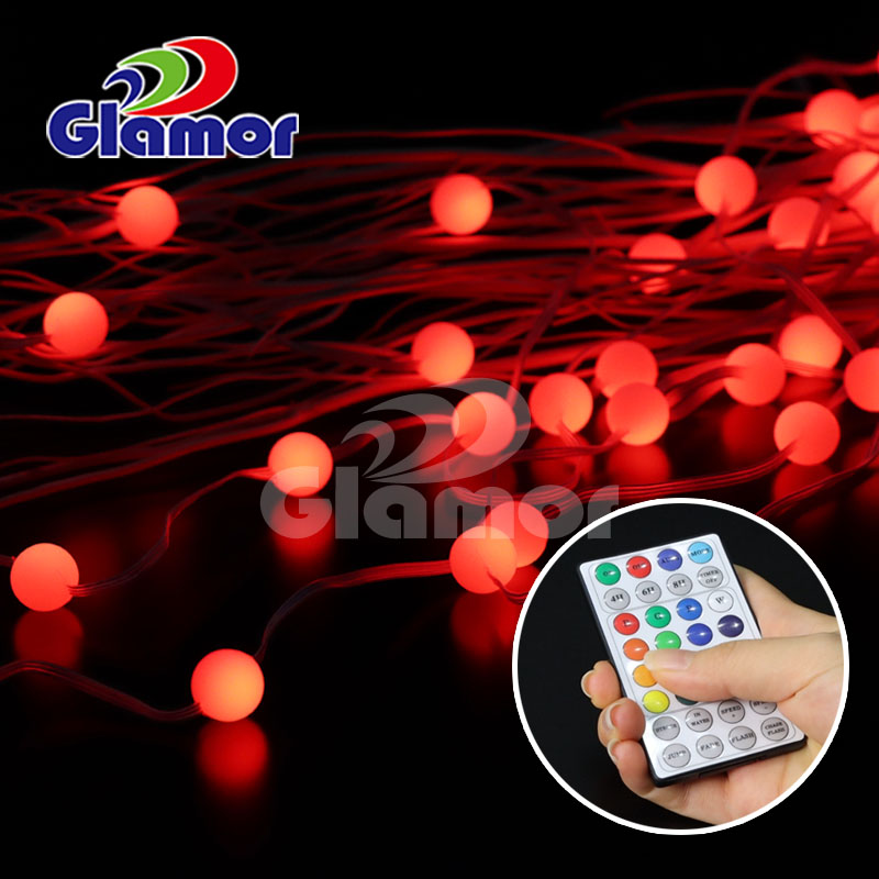 ரிமோட் கண்ட்ரோல் அதிக பிரகாசம் கொண்ட SMD உட்புறத்துடன் கூடிய IP44 RGB வண்ண பல்ப் LED ஃபேரி லைட்கள் சப்ளையர் & உற்பத்தியாளர்கள் | GLAMOR 9