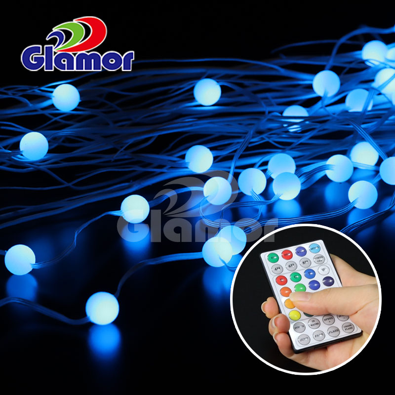 ரிமோட் கண்ட்ரோல் அதிக பிரகாசம் கொண்ட SMD உட்புறத்துடன் கூடிய IP44 RGB வண்ண பல்ப் LED ஃபேரி லைட்கள் சப்ளையர் & உற்பத்தியாளர்கள் | GLAMOR 14