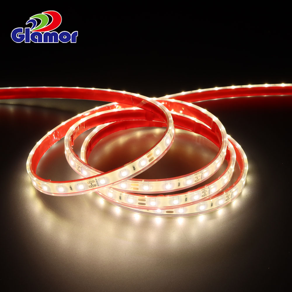 Birgir af LED-ræmum fyrir garði, fyrir utanaðkomandi eða útvortis LED-ræmur með sílikoni, IP67 | GLAMOR 9