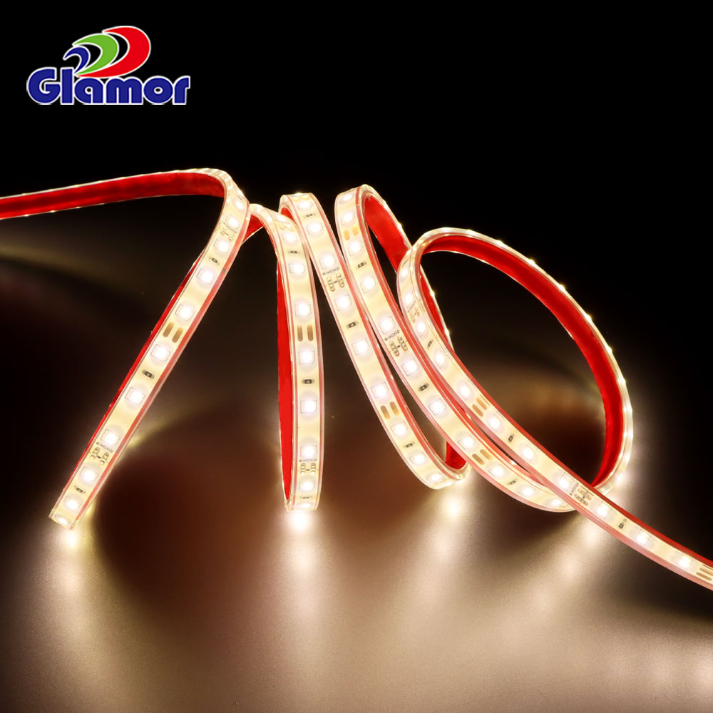 Birgir af LED-ræmum fyrir garði, fyrir utanaðkomandi eða útvortis LED-ræmur með sílikoni, IP67 | GLAMOR 10