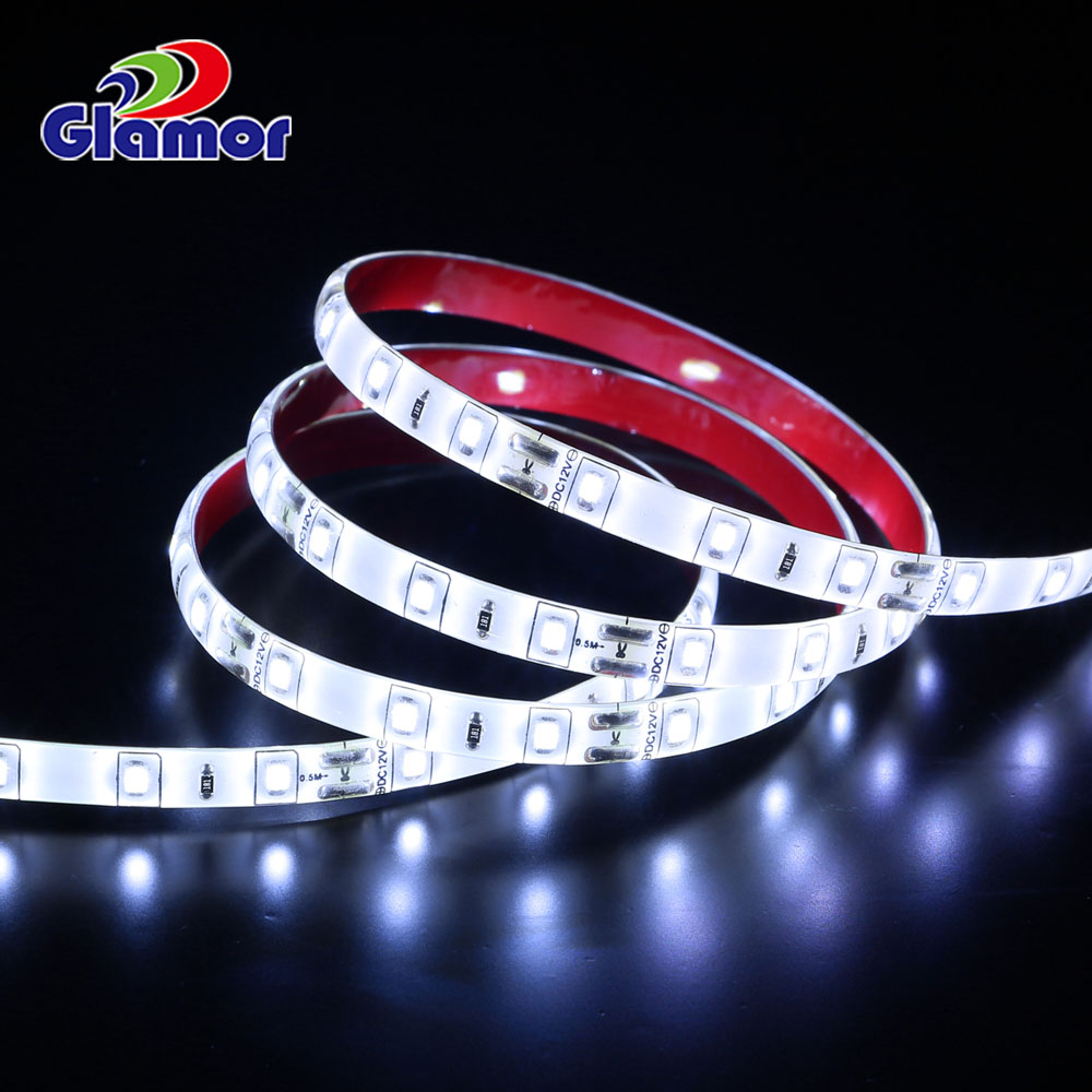 Flexible waterproof LED strip lights suppliers with 12V 24V types multi color for bedroom| GLAMOR 7