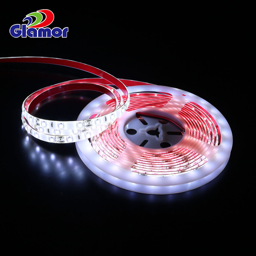 Flexible waterproof LED strip lights suppliers with 12V 24V types multi color for bedroom| GLAMOR 9