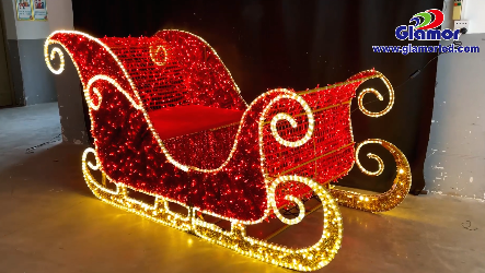 Kristnaska sledo IP65 akvorezista LED-ĉefmotivaj lumoj por kristnaska ornamado Provizanto kaj fabrikantoj | GLAMOR 4