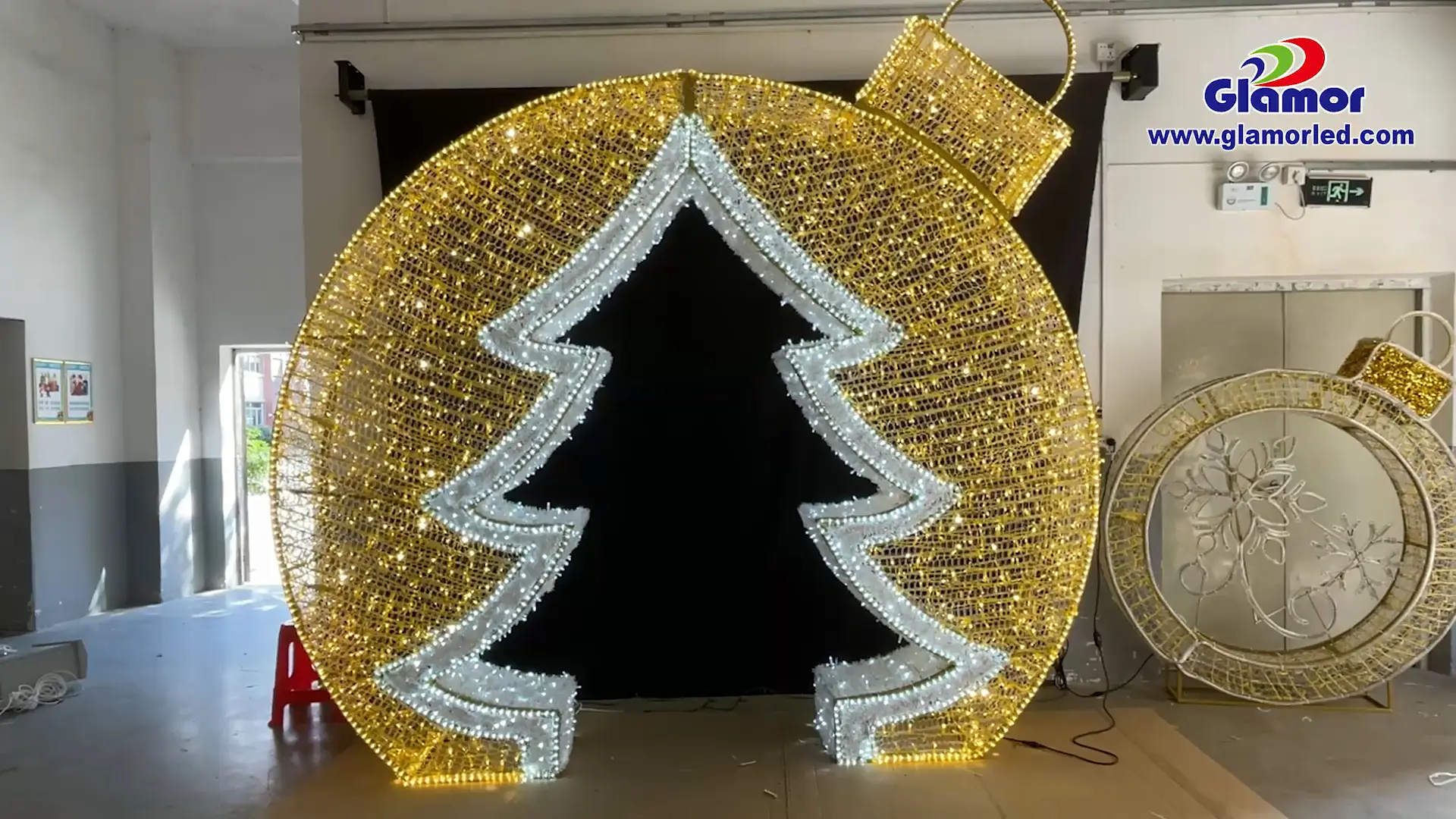 IP65 Julkulsgran med LED-motiv för juldekoration Leverantör och tillverkare | GLAMOR 1