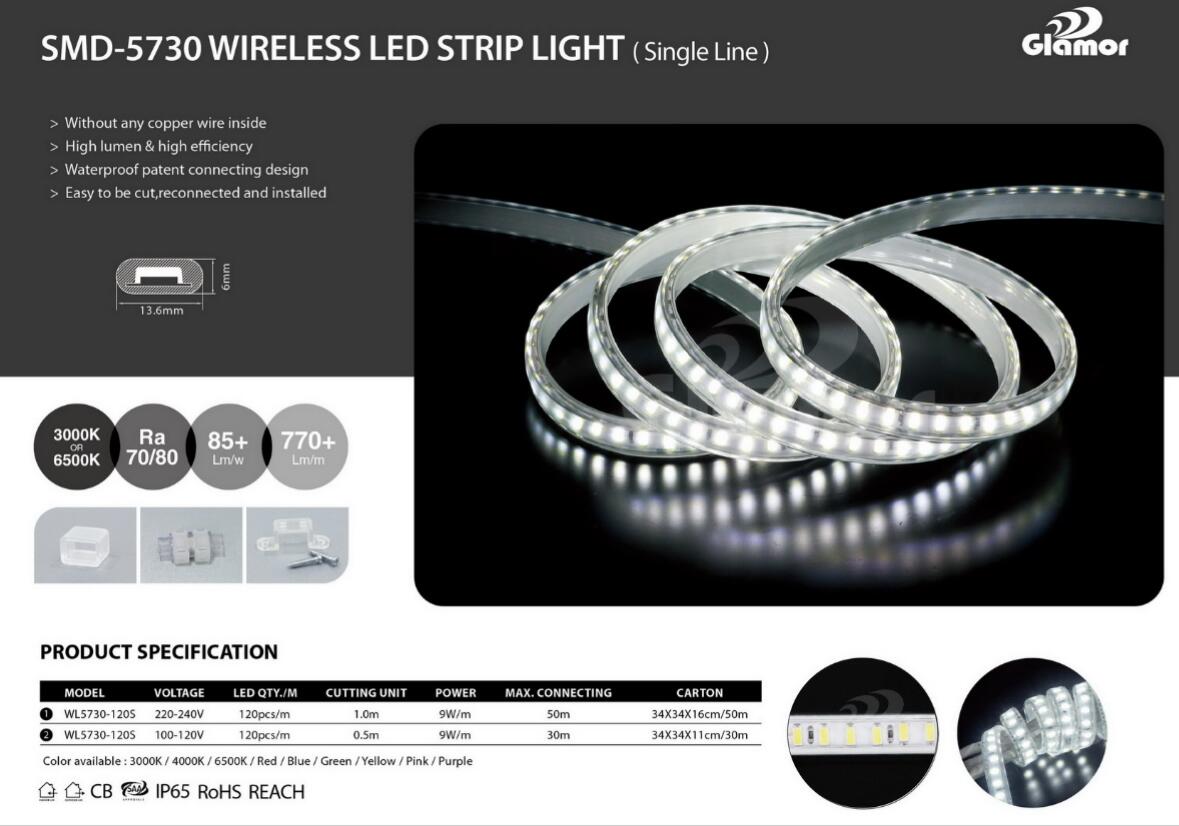 Özel ip65 led şerit ışık şirketi Üretici | GLAMOR 18