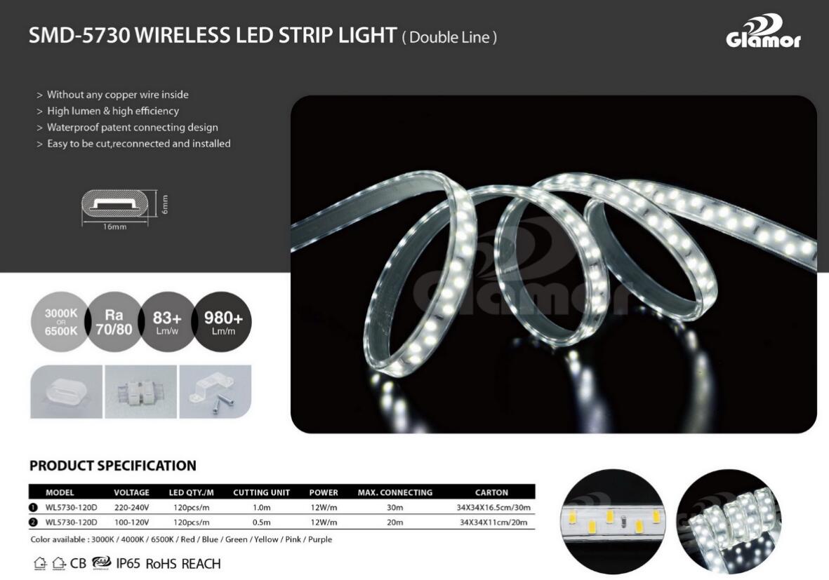 Özel ip65 led şerit ışık şirketi Üretici | GLAMOR 17