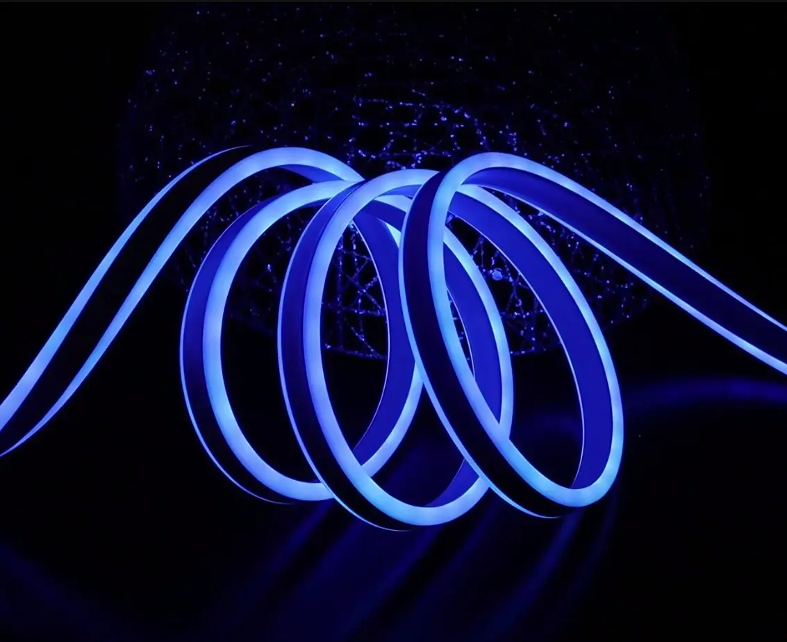 RGB LED Neon Flex Strip: Color Changing, Bendable, Cuttable 4