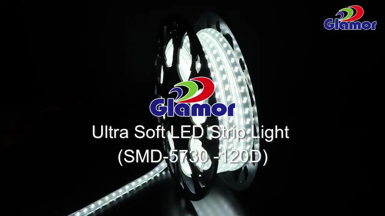 SMD5730 mizere iwiri 18x7mm PVC khungu IP65 Ultra Soft LED Strip Light yowunikira mkati kapena kunja kapena kukongoletsa 1