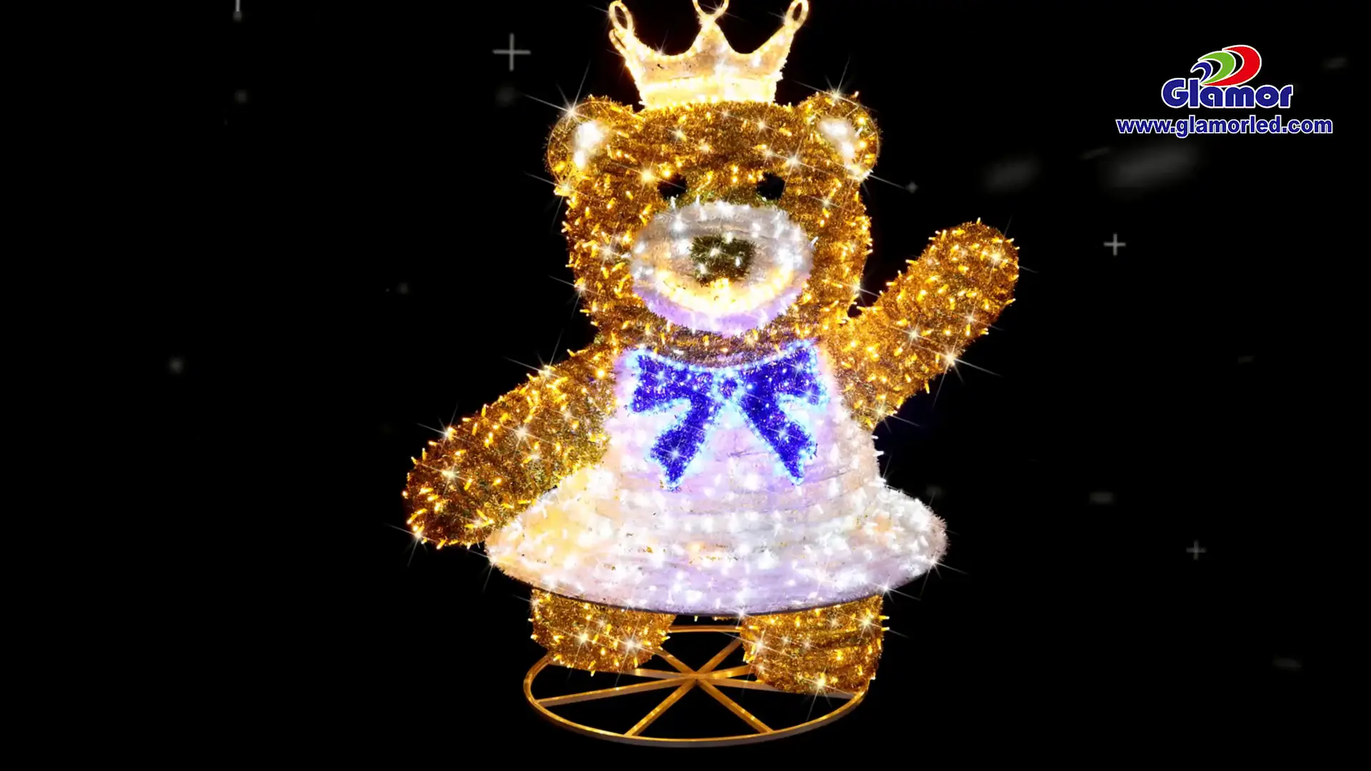 أضواء LED خارجية مقاومة للماء IP65 من Bear Bear لتزيين عيد الميلاد الموردون والمصنعون | GLAMOR 1