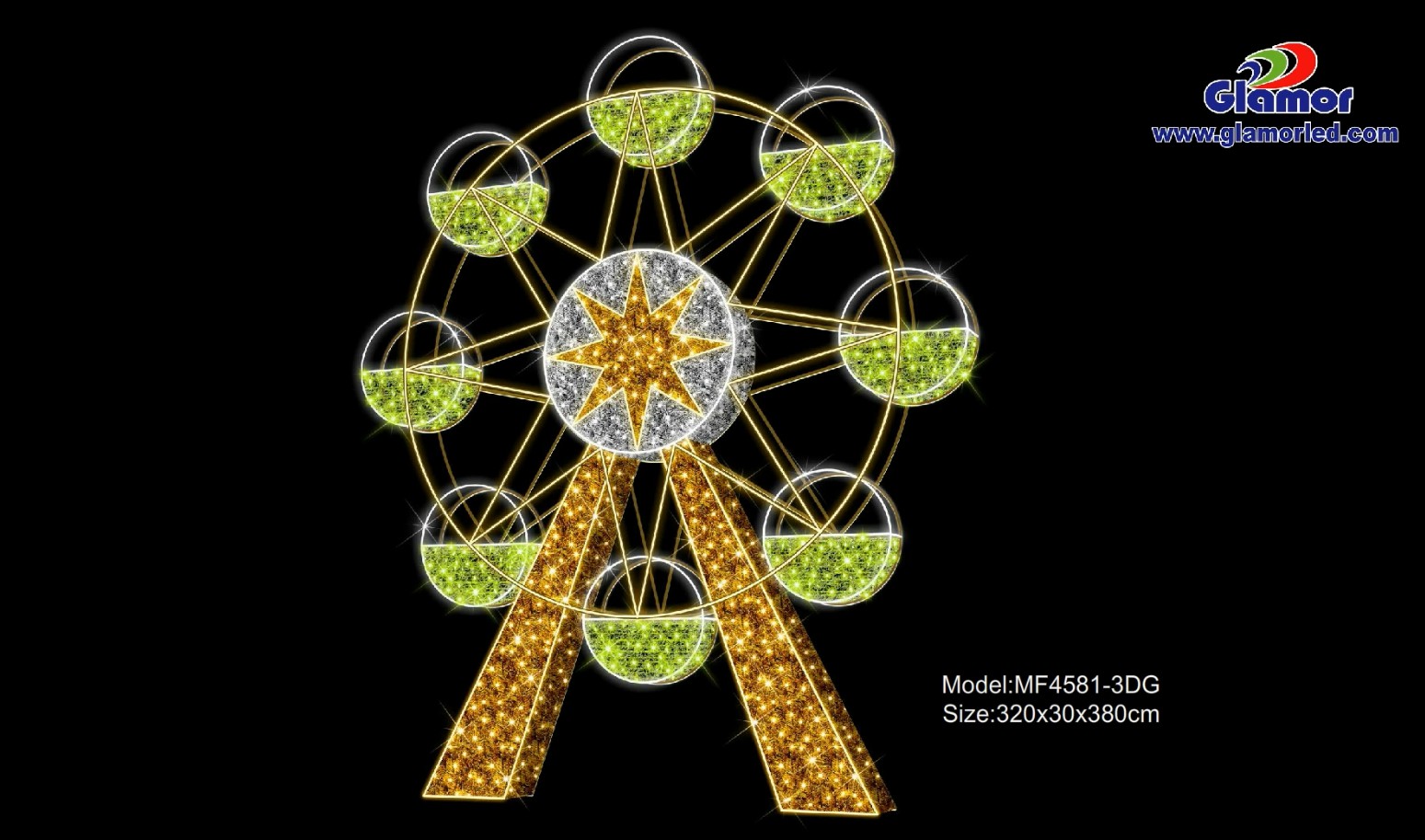 LED-motieflig met jaag-effek - MF4581 2