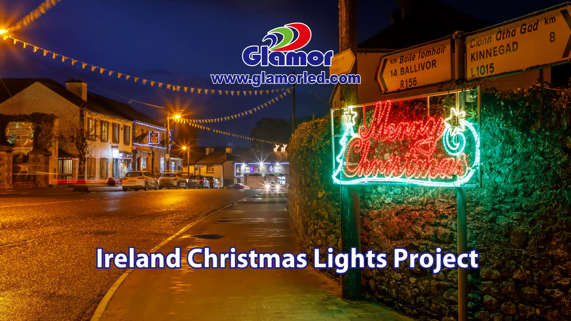 Glamour Lighting Supplier & үйлдвэрлэгчээс ирланд Зул сарын гацуур гэрлийн төсөл | ГЛАМОР 1