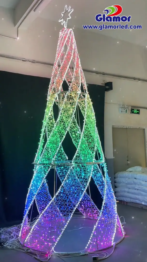Leverantör och tillverkare av RGB-video-LED-julgran | GLAMOR 1